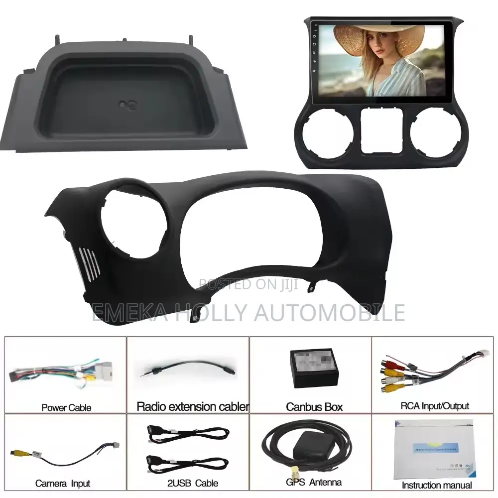 Jeep Wrangler Jk Android Navigation Screen (Fits 2011 - 2017 Models)