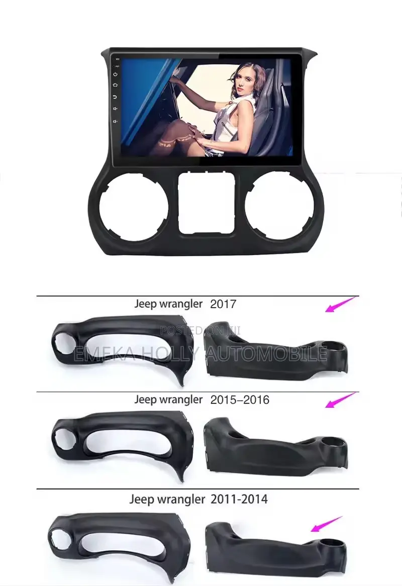 Tailored for Jeep Wrangler Dashboard Configurations.