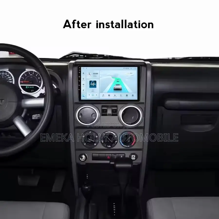 Jeep Wrangler Jk Android Radio Screen Kit (Fits 2007 - 2010 Models)
