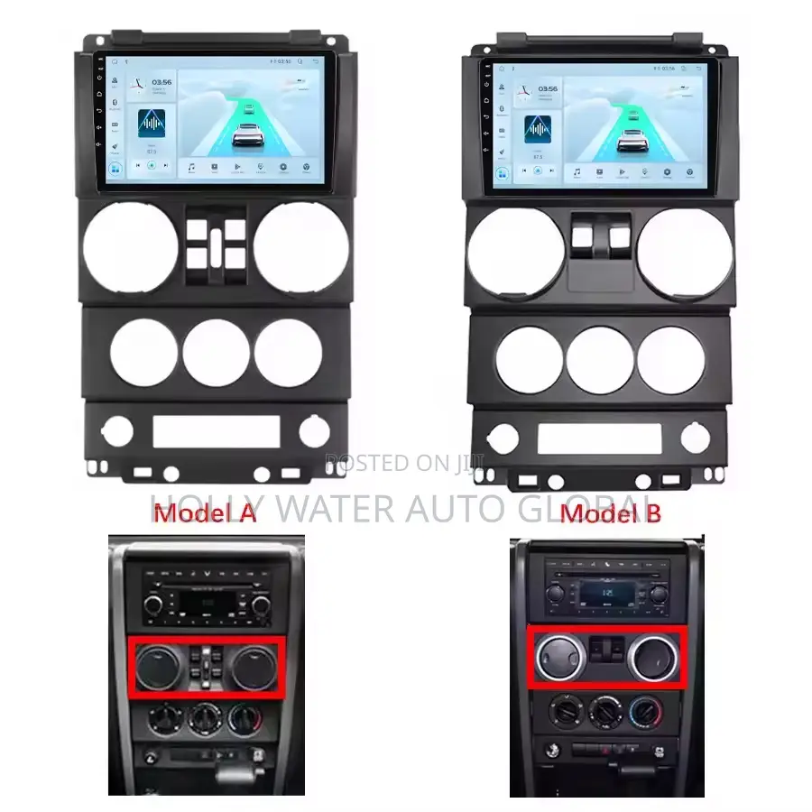 Jeep Wrangler 2007/2010 Android Radio Screen