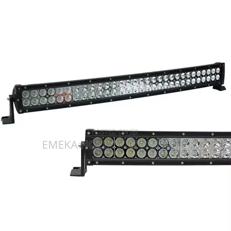 Jeep Wrangler High-Power Curved Off-Road Led Light Bar Kit.