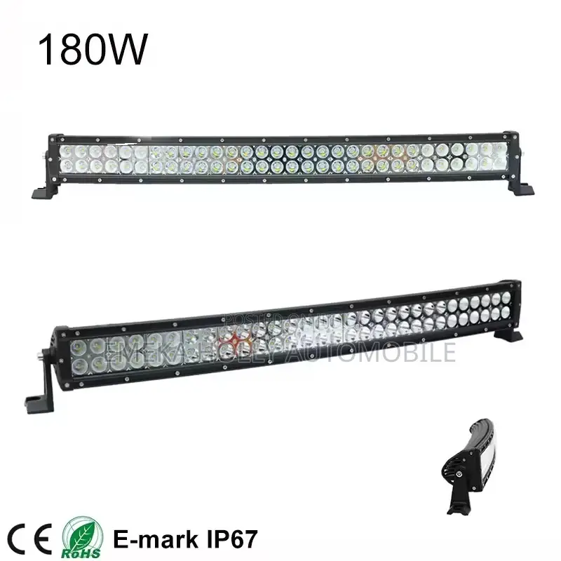 Jeep Wrangler High-Power Curved Off-Road Led Light Bar Kit.