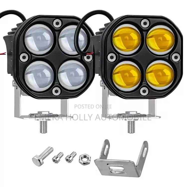 Universal 40w Dual-Color Off-Road Led Pod Lights (Pair).