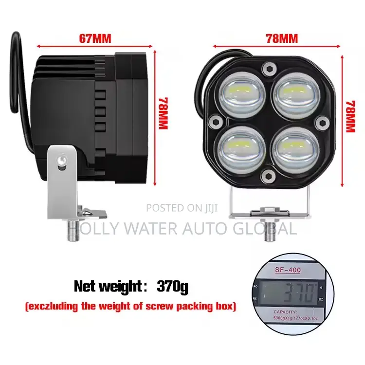 This Is a Pair of 40w Led Work Lamps Also Described as Fog Light