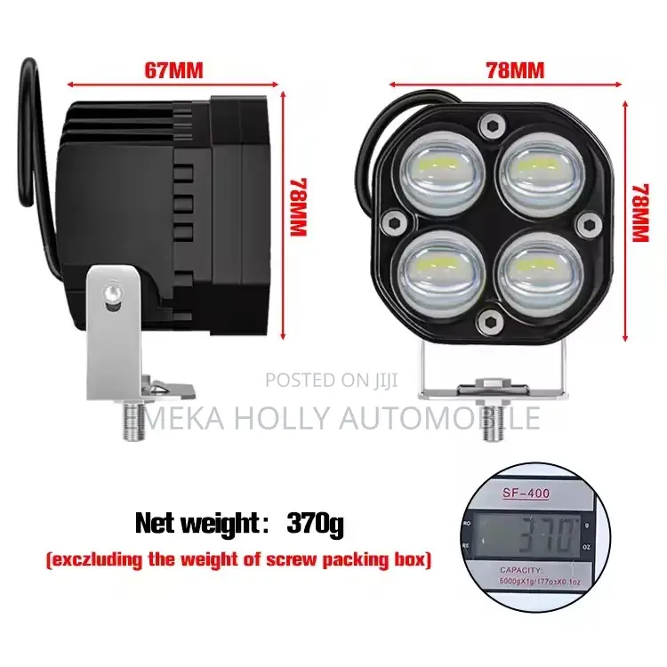 Universal 40w Dual-Color Off-Road Led Pod Lights (Pair).