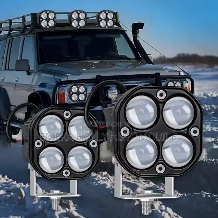 Universal 40w Dual-Color Off-Road Led Pod Lights (Pair).