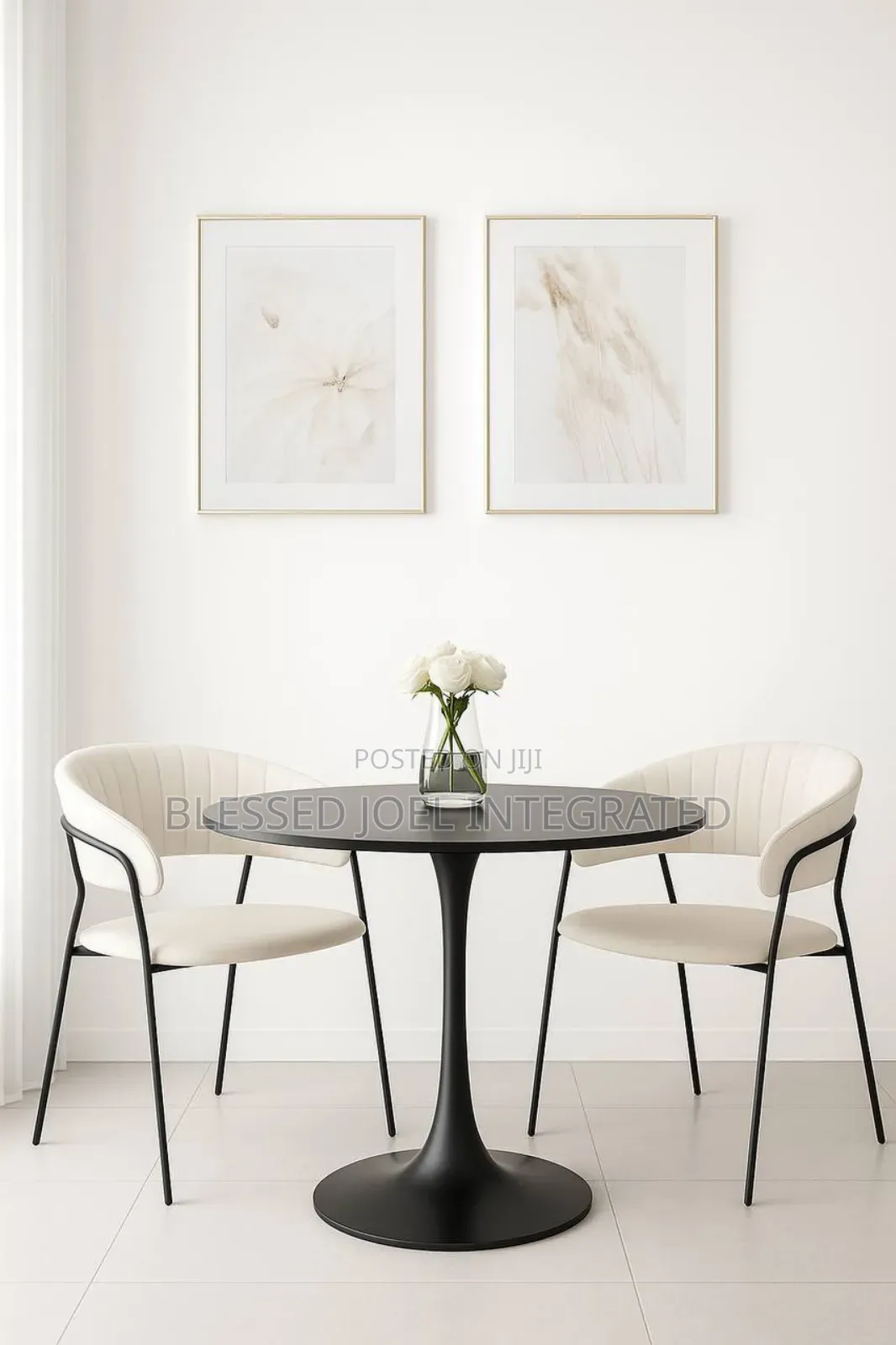 2 Chairs and Table