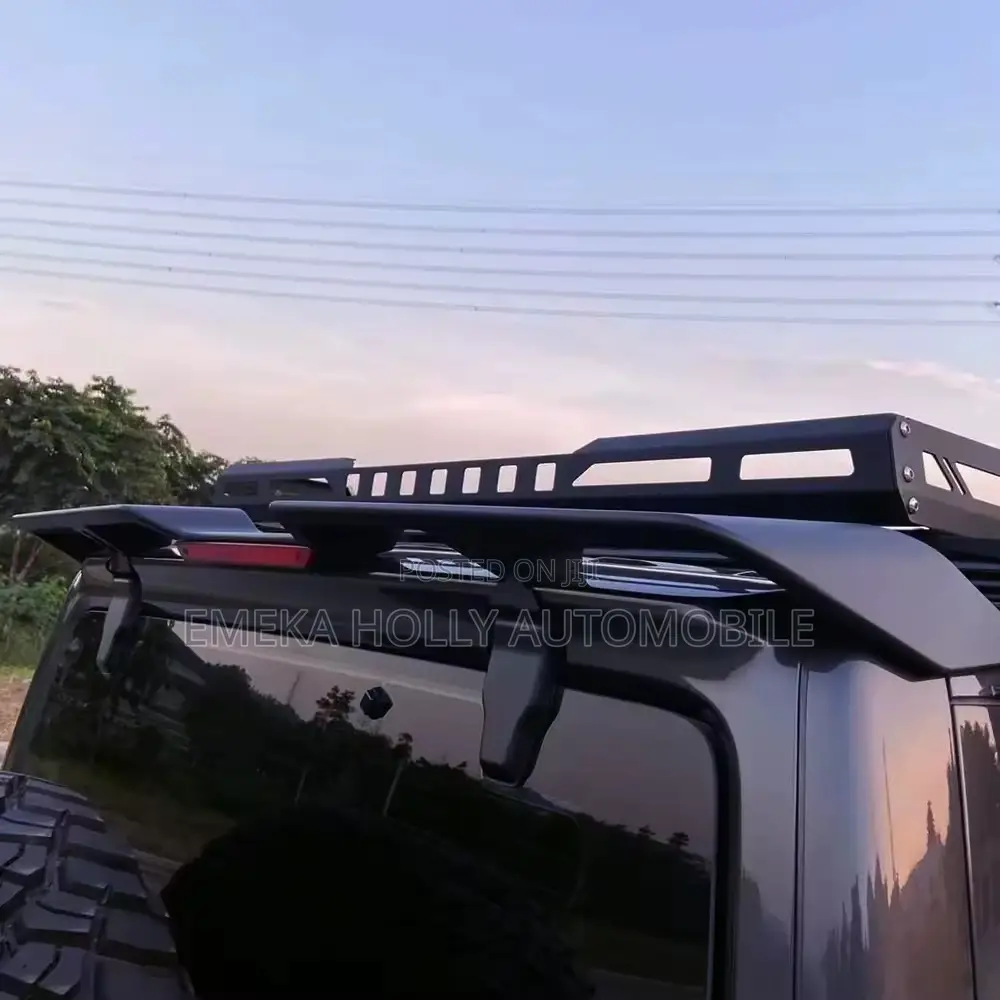 Jeep Wrangler Rear Roof Spoiler With Integrated Led Brake Light.