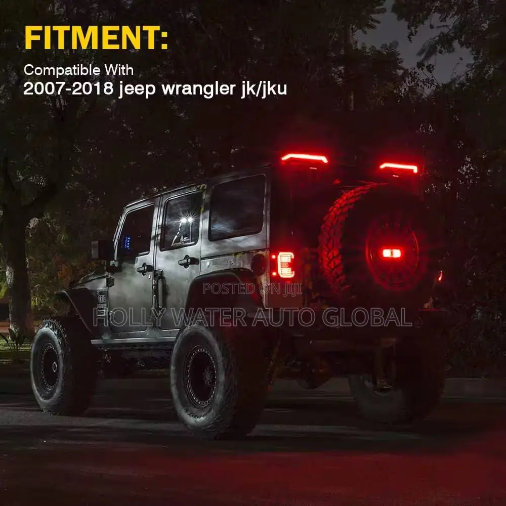 Jeep Wrangler {2012/2024/Jk-Jl} Back Rear Spoiler