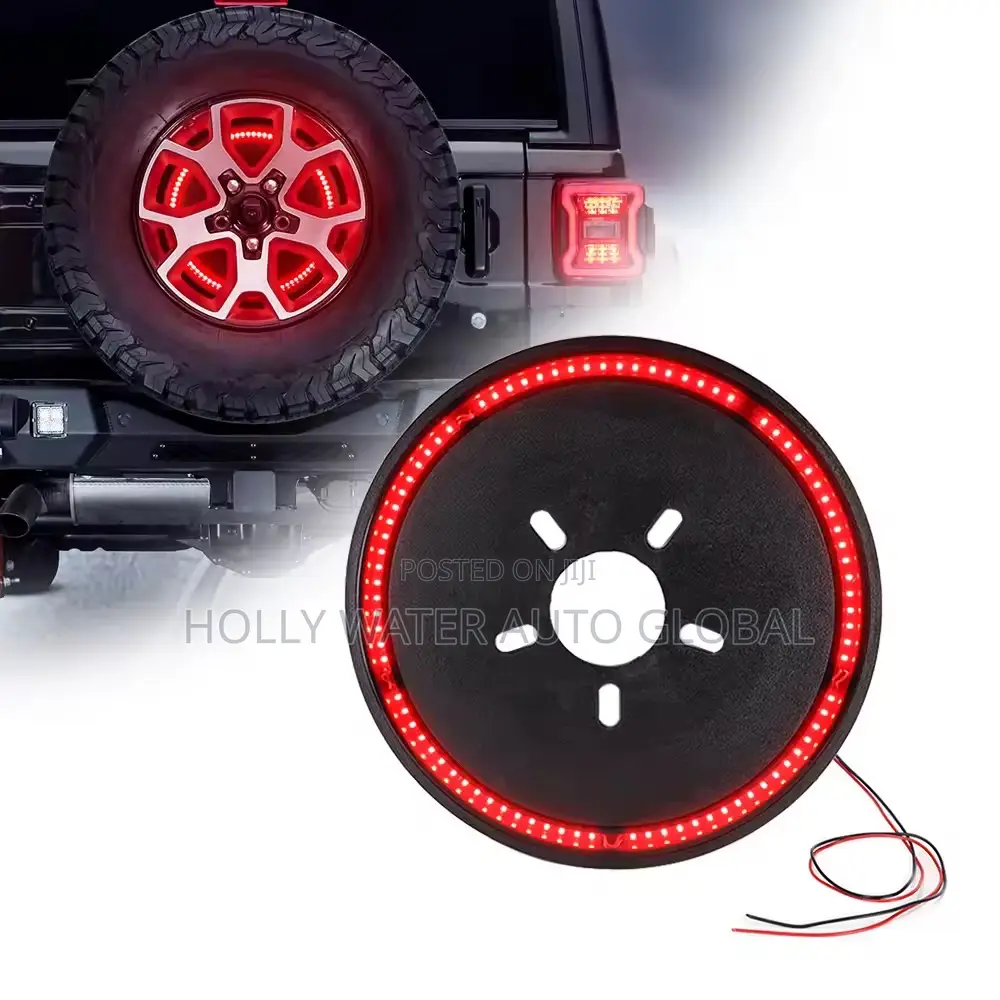 This Is Jeep Wrangler Spare Tire Brake Light Ring 