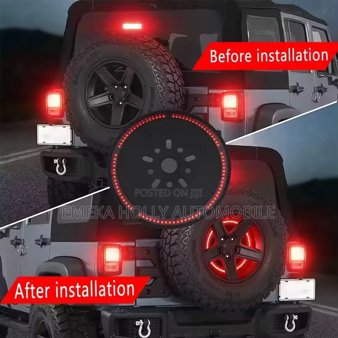 This Is Back Rear Brake Light for Jeep Wrangler Jk/Jl