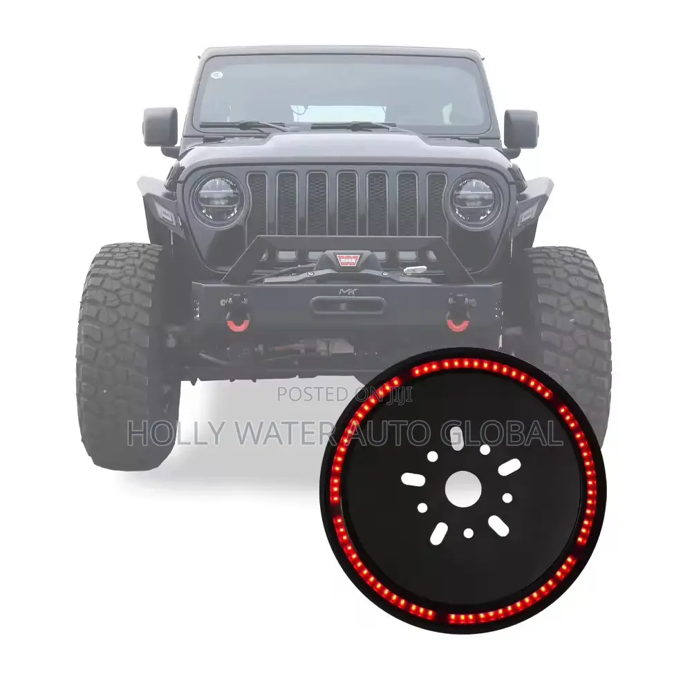 Jeep Wrangler Led Rear Spares Tire Brake Light 