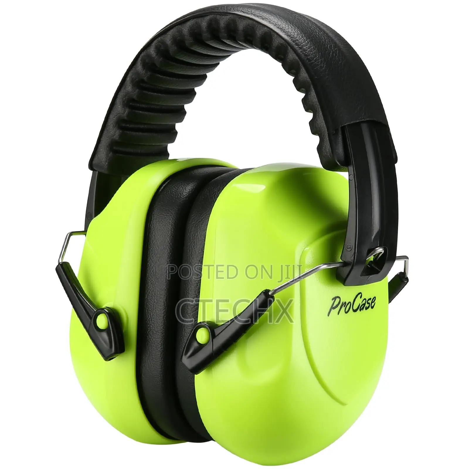 Professional Noise Cancelling Ear Defenders Ear Muff For Kids Green