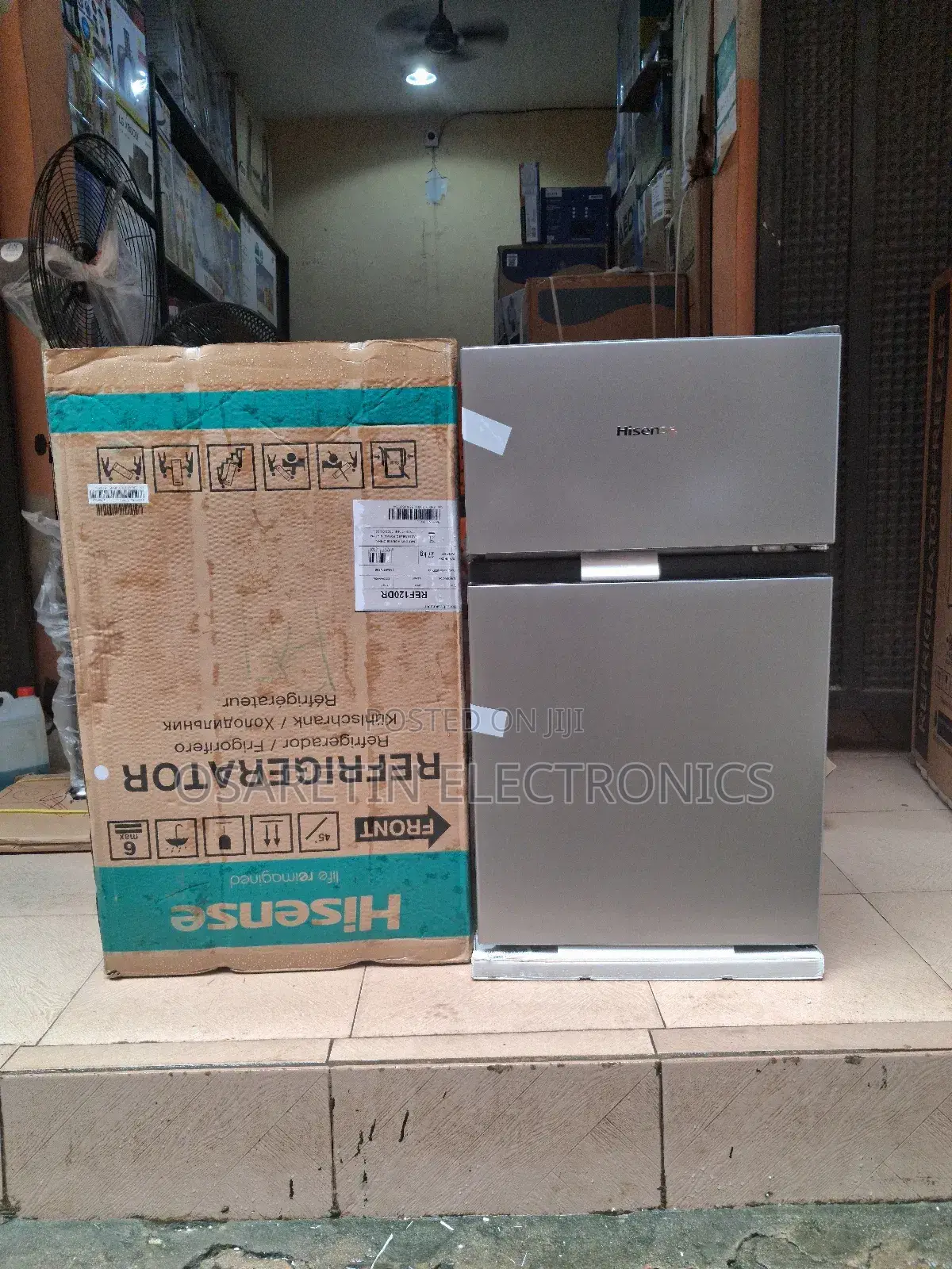 Hisense Refrigerator Double Door With One Year Warranty