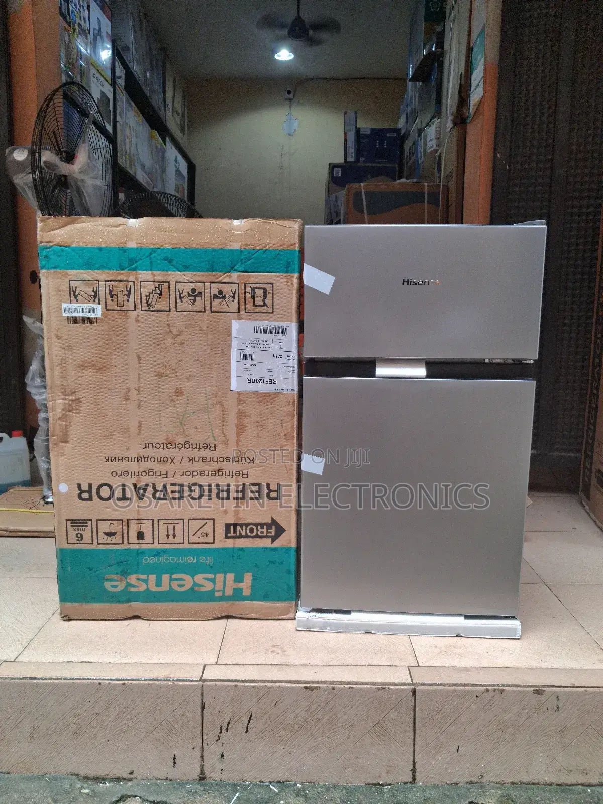 Hisense Refrigerator Double Door With One Year Warranty