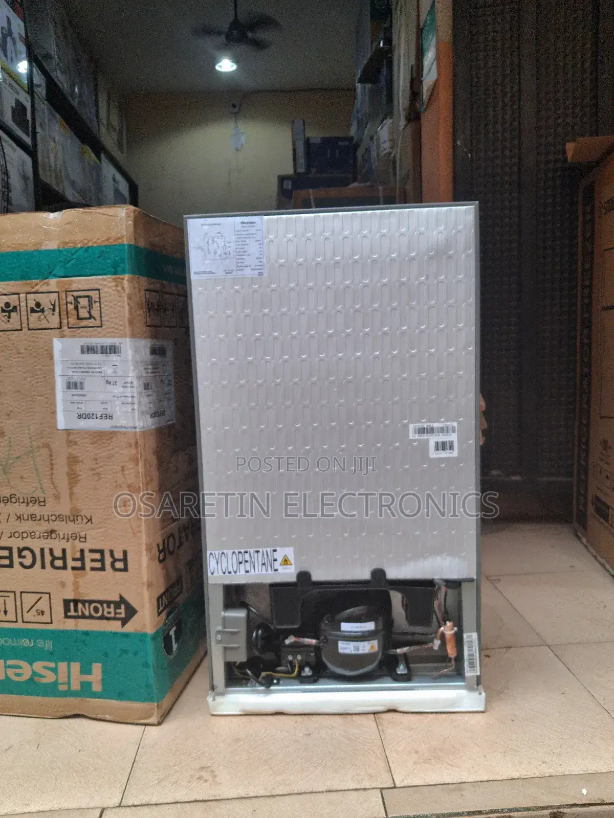 Hisense Refrigerator Double Door With One Year Warranty