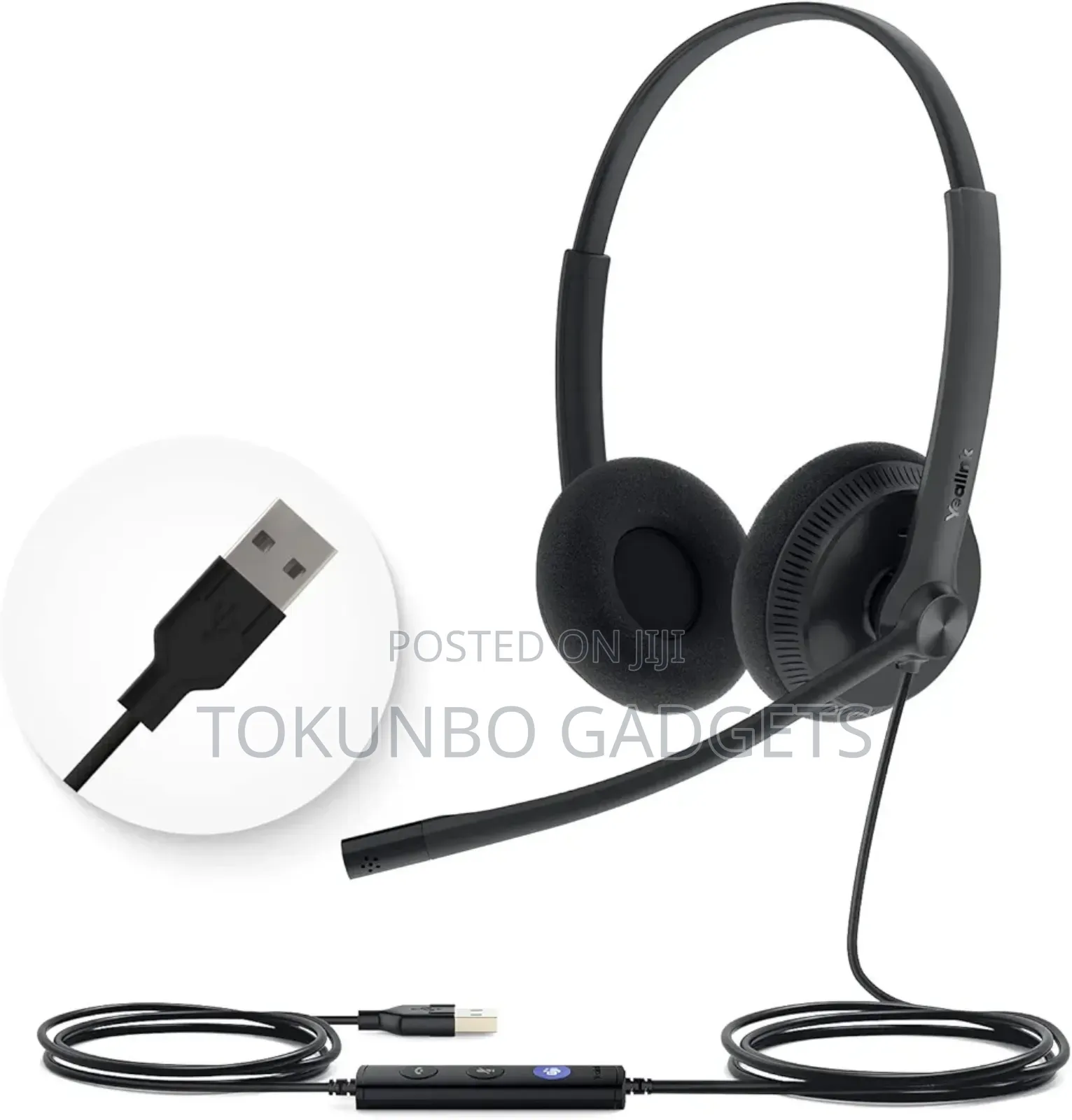 Yealink Uh34 Active Noise Cancellation Headset