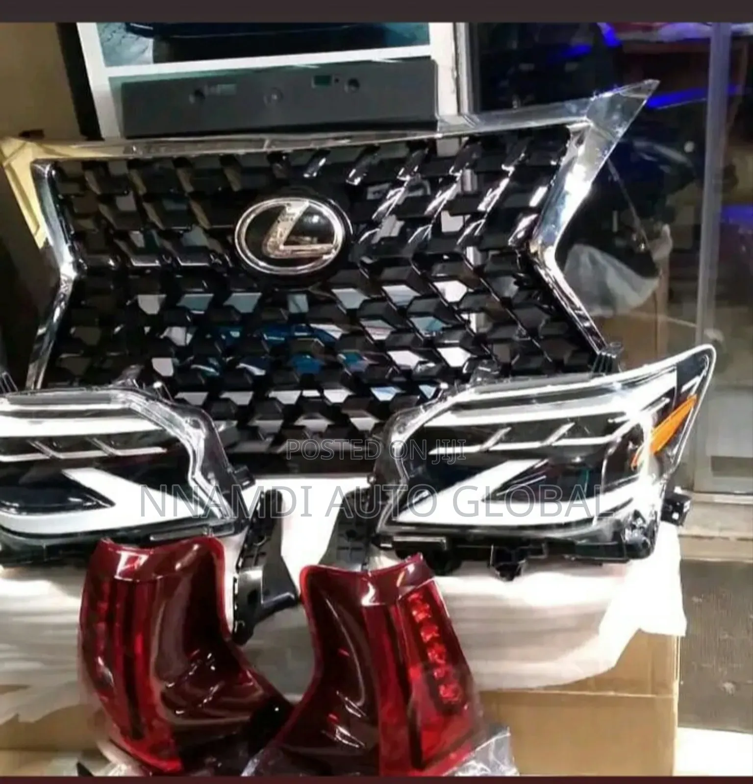 Headlamp Gx460 2020 Model Front and Back