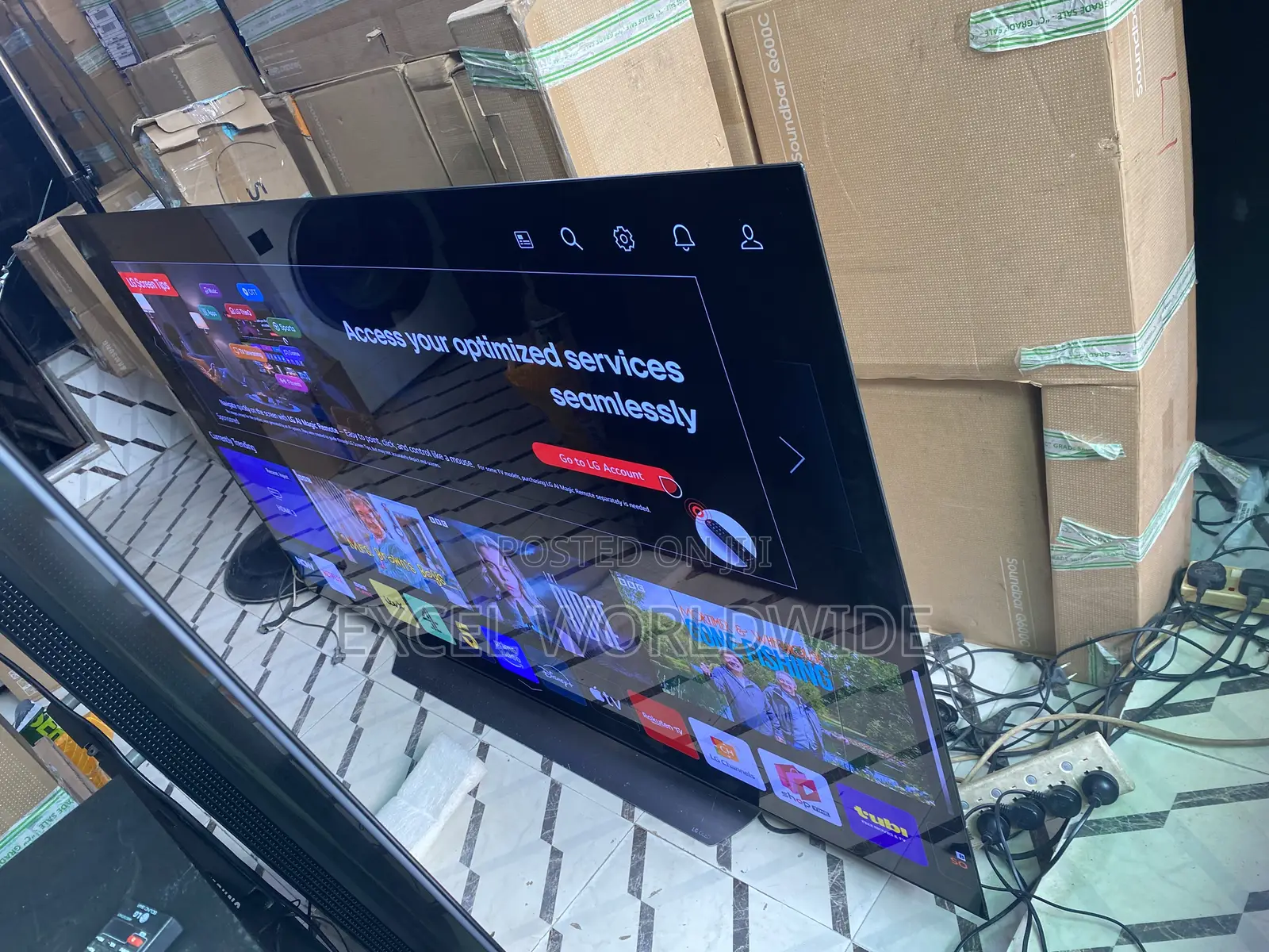 Latest Massive 77” Lg Oled Evo Ai Thing Smart Tv (C1 Series)
