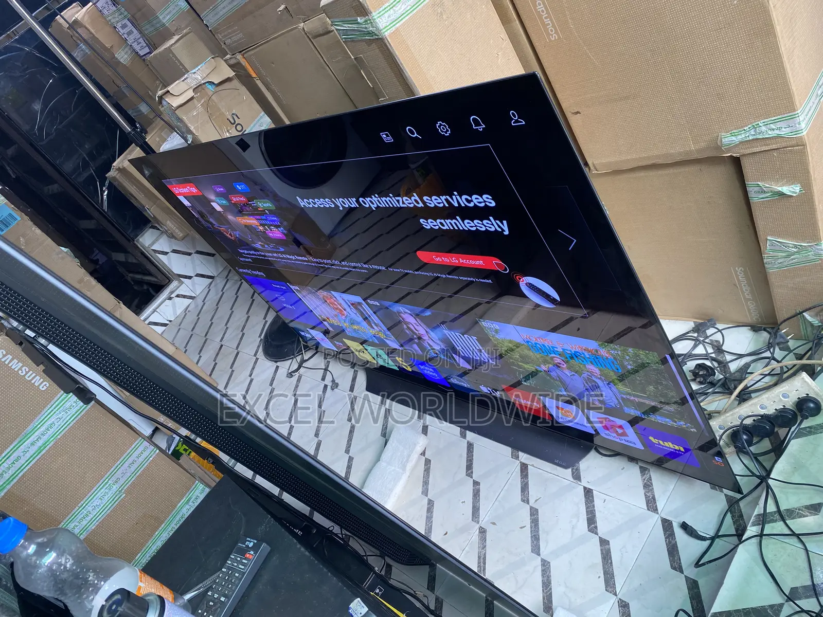 Latest Massive 77” Lg Oled Evo Ai Thing Smart Tv (C1 Series)
