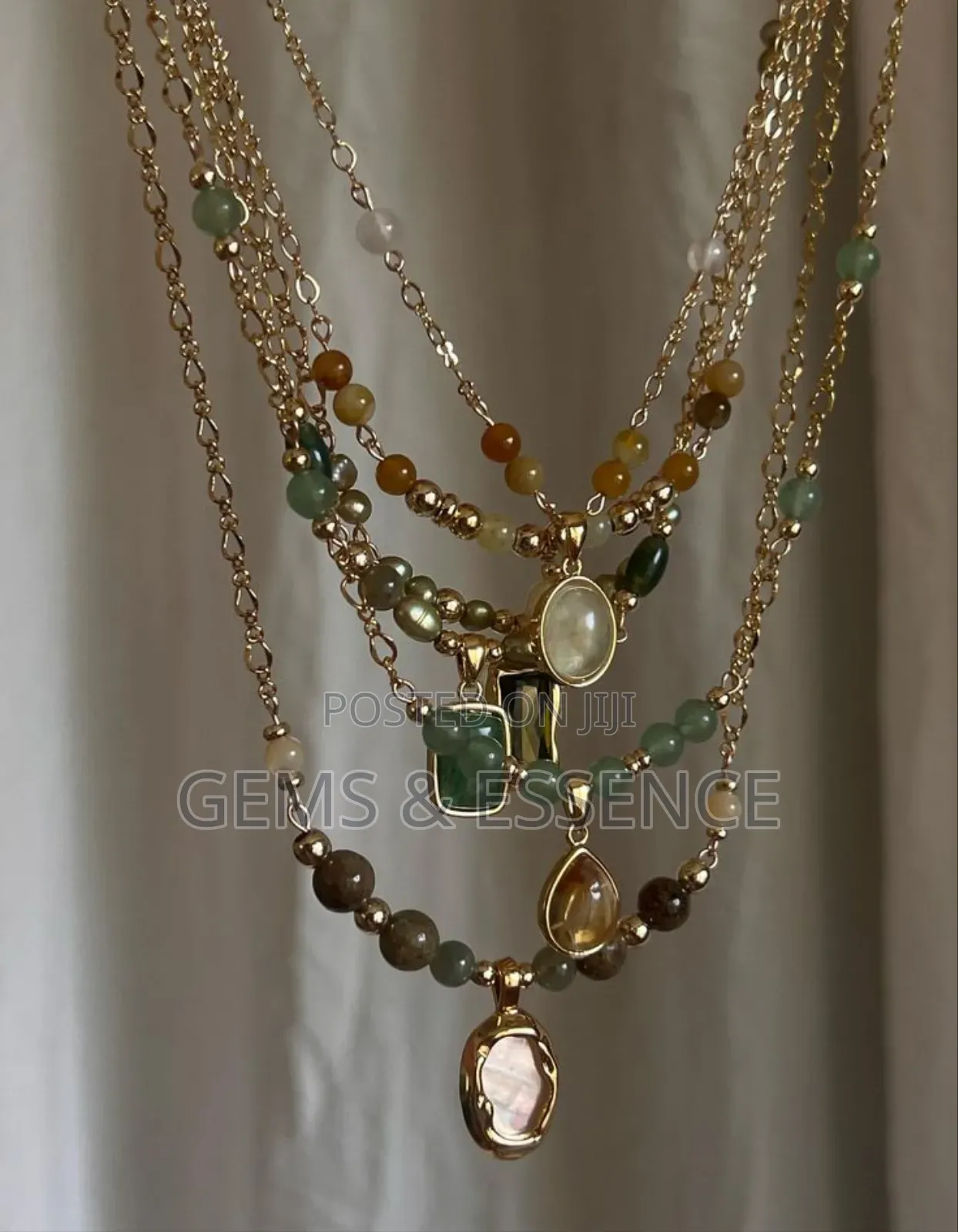 Gemstone - Chain Necklace