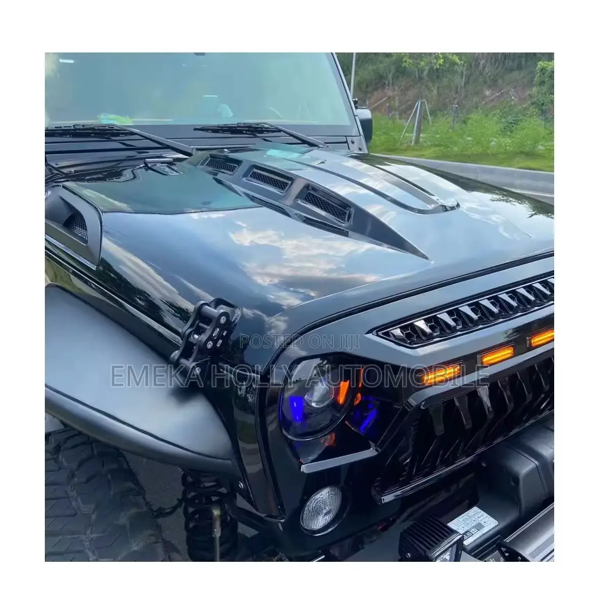 Jeep Wrangler JK Custom Off-Road Bonnet Hood