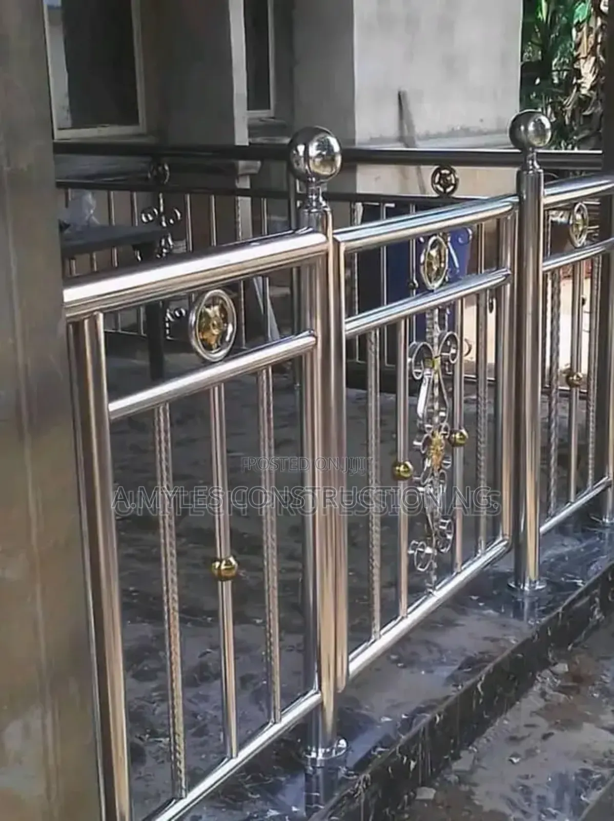Stainless Handrail Work