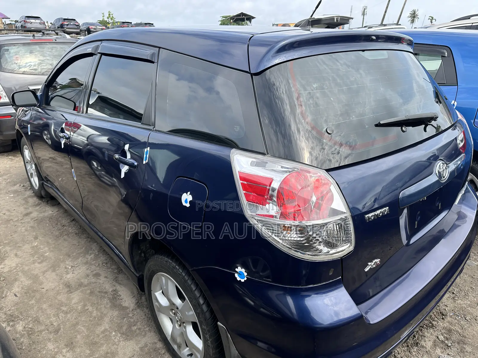 Toyota Matrix XR Hatchback AWD (1.8L 4cyl 4A) 2006 Blue
