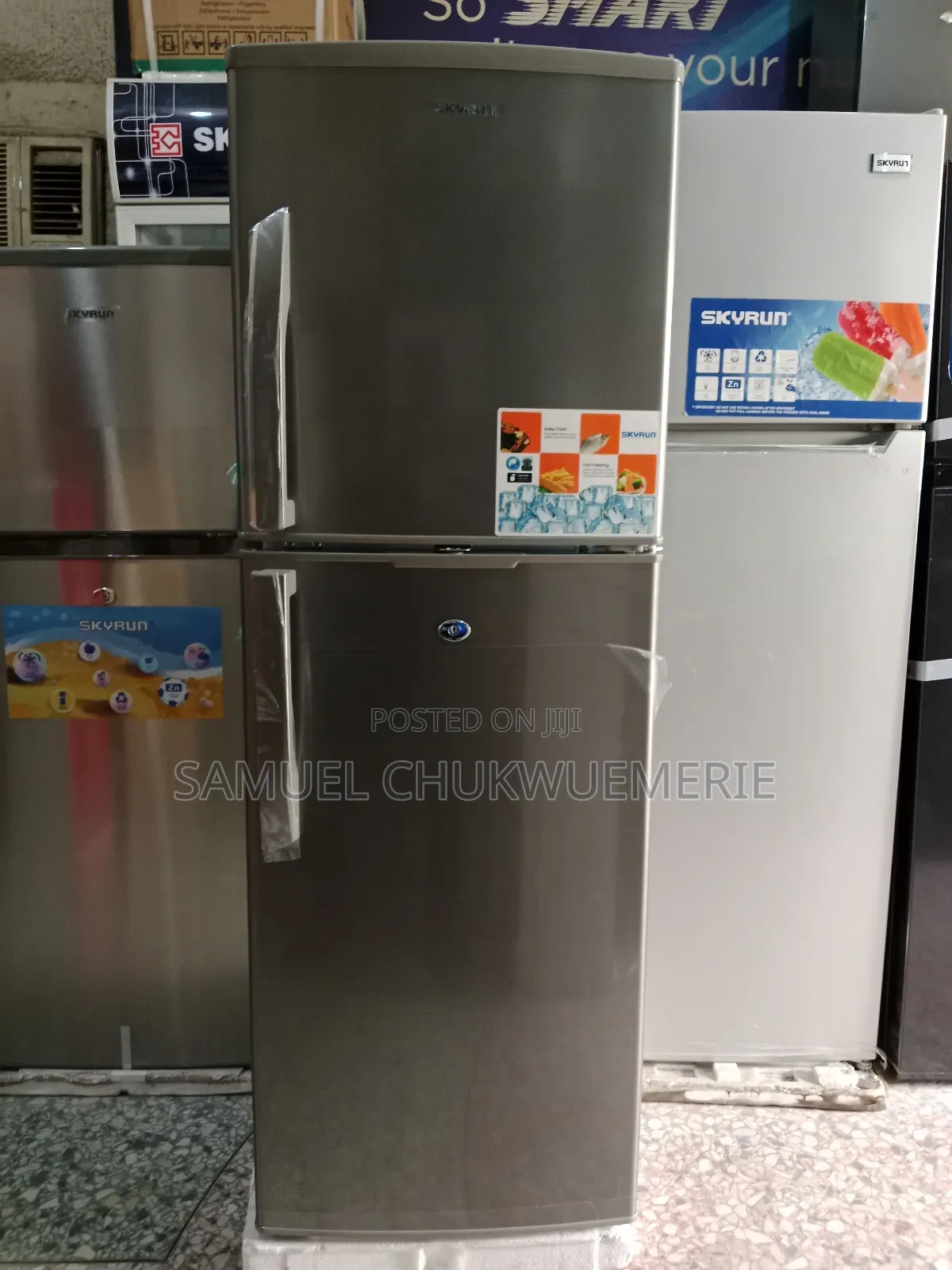 Skyrun Refrigerator Double Door Low Voltage 3years Warranty