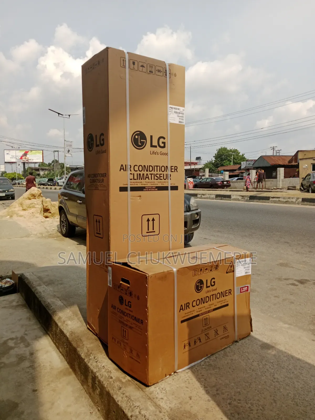 Lg Smart Inverter Standing Ac 2hp 2years Warranty