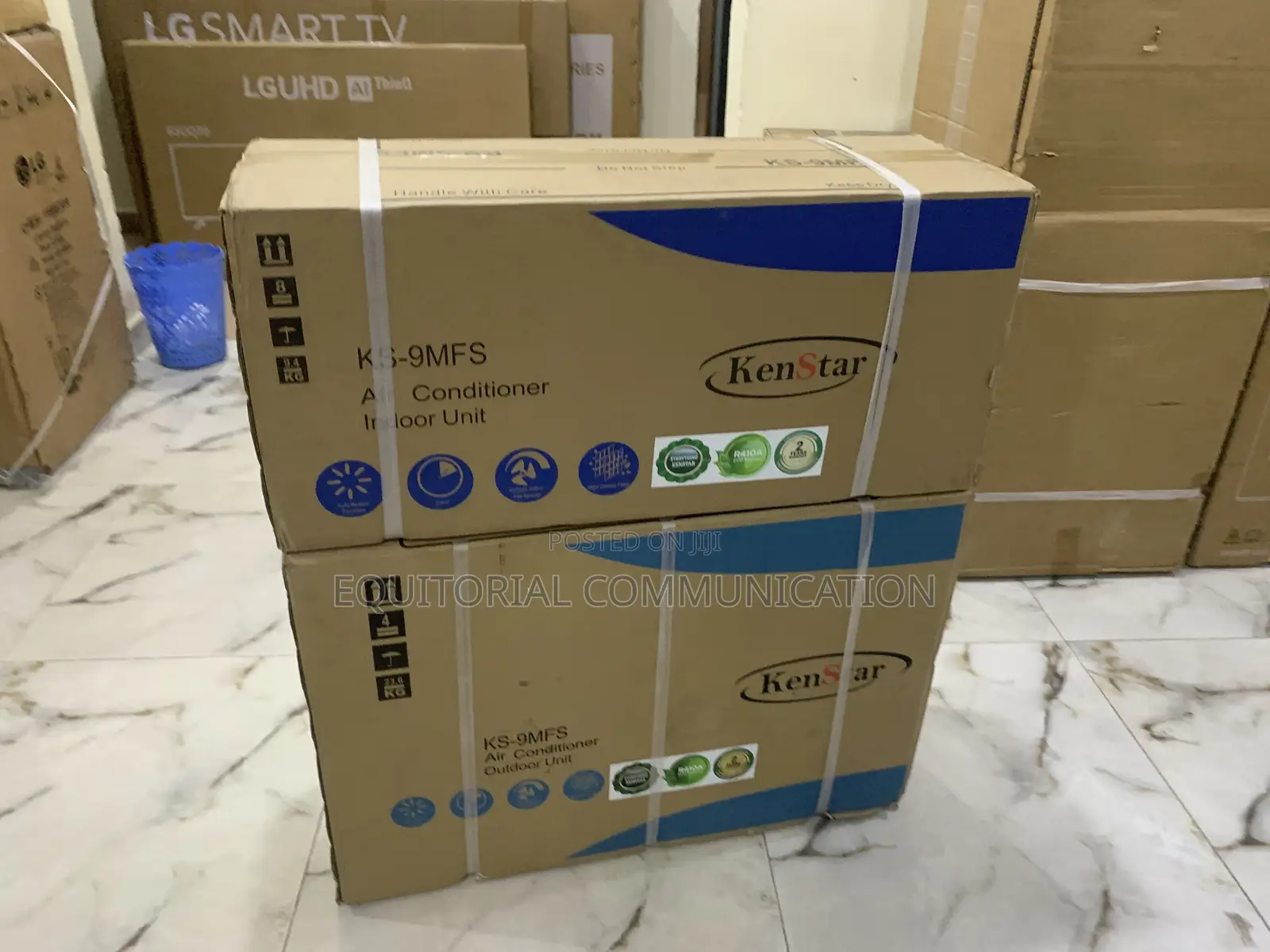 Kenstar 1hp Ks-9mfs Basic Split Unit Ac - Sleep Mode for Quiet Nights