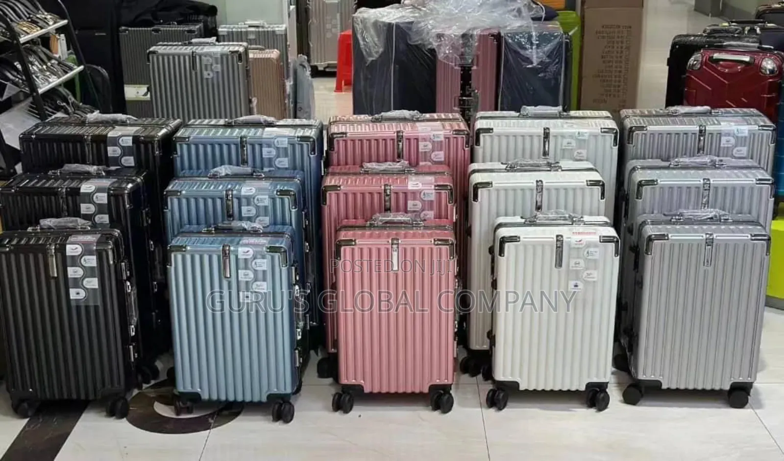 Lucky Foreign Aluminum With Tca Lock Luggage Unbreakable
