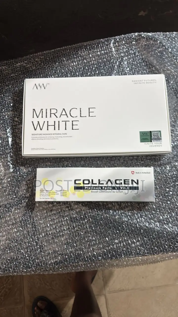 Miracle White and Collagen Whitening Injection