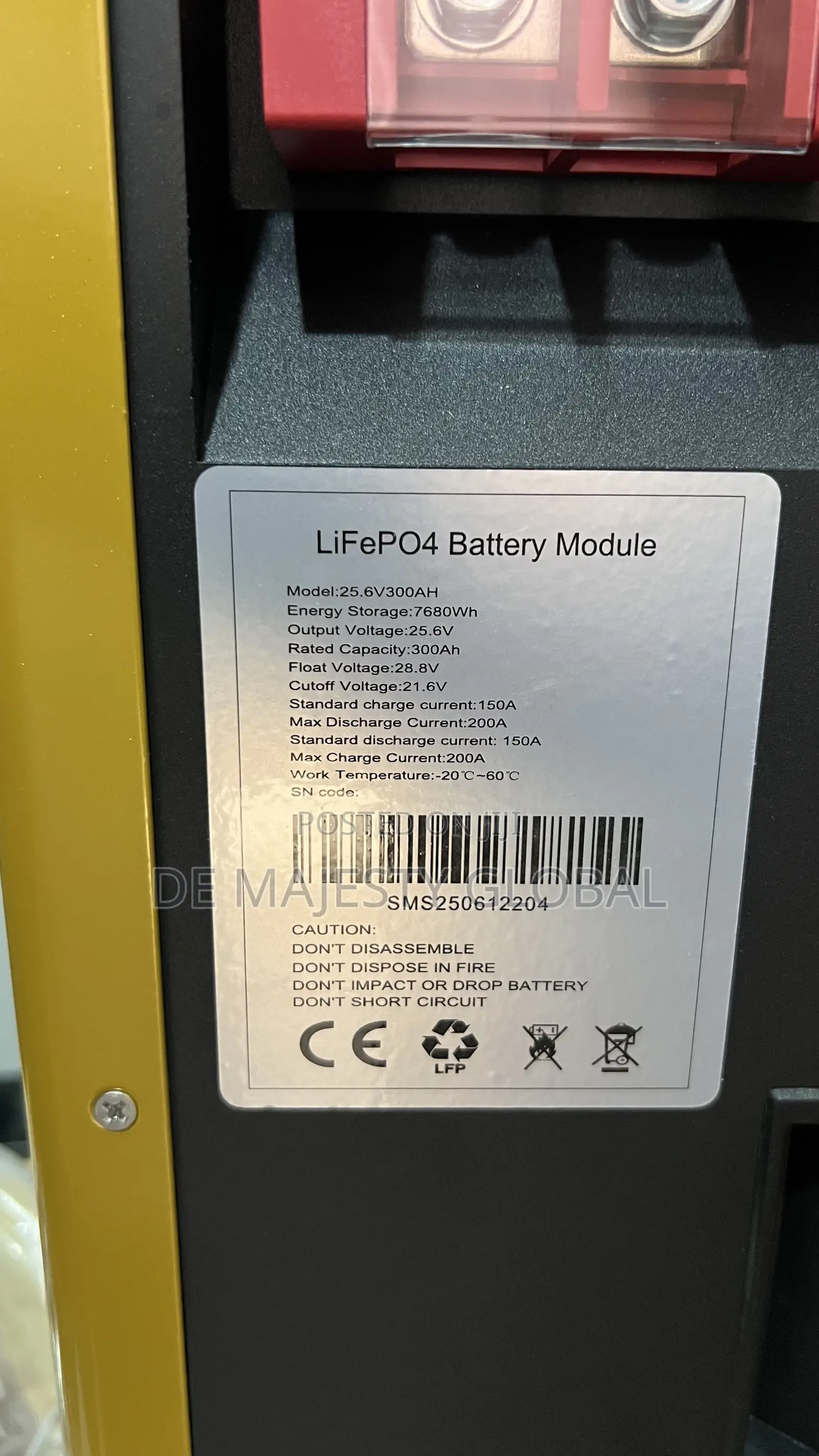 Sms 7.5kwh 24v Lithium Ion Battery