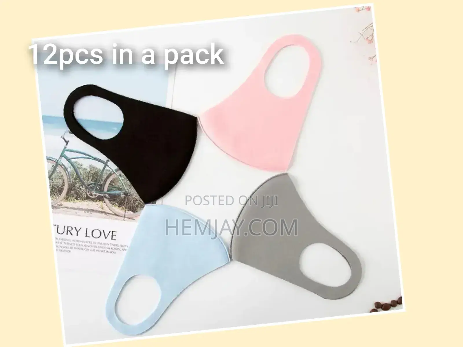 Washable Nose Mask 😷(12pcs In A Pack). "Click To See More...
