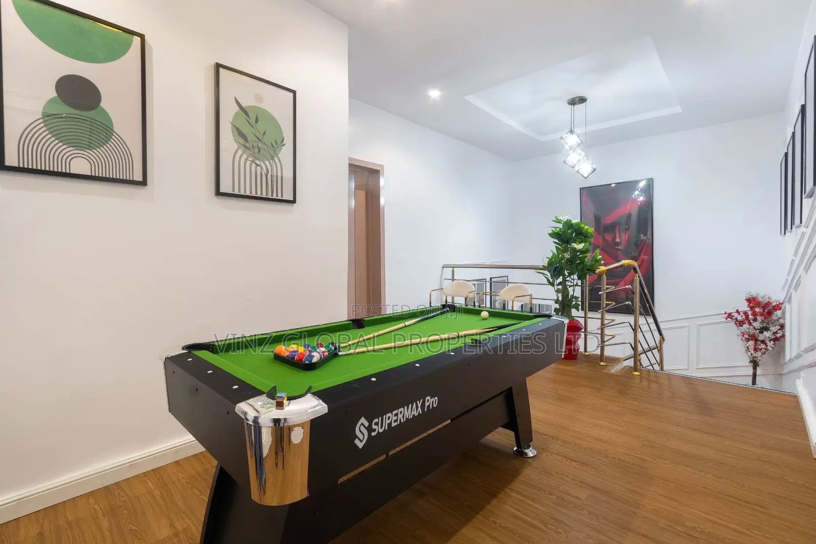 Luxurious 4 Bedroom Duplex With Pool, Gym, Ps5, Snooker, Air Hockey