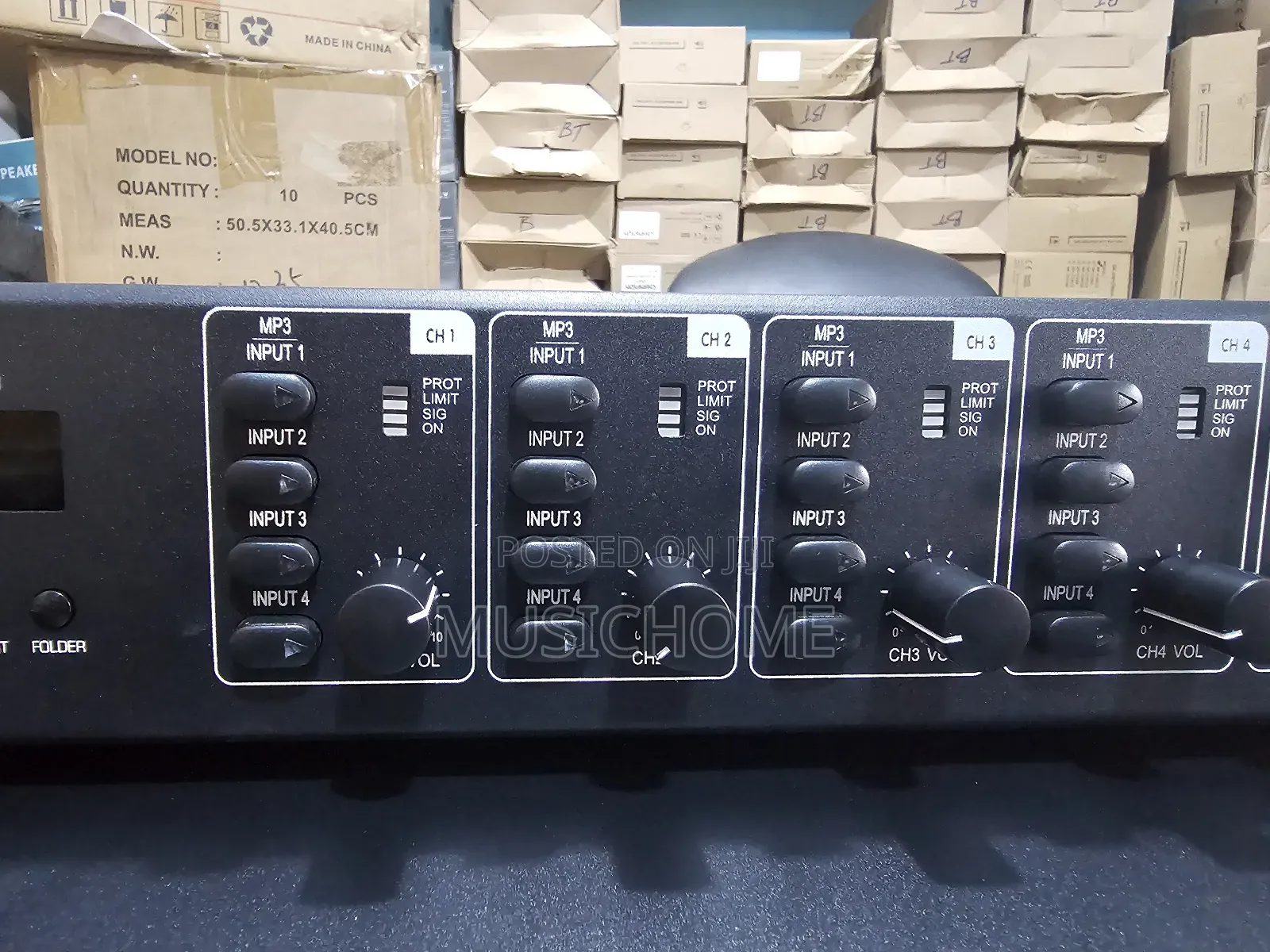4 Zone Independent Audio Amplifier  For Wall/ Ceiling Speakers