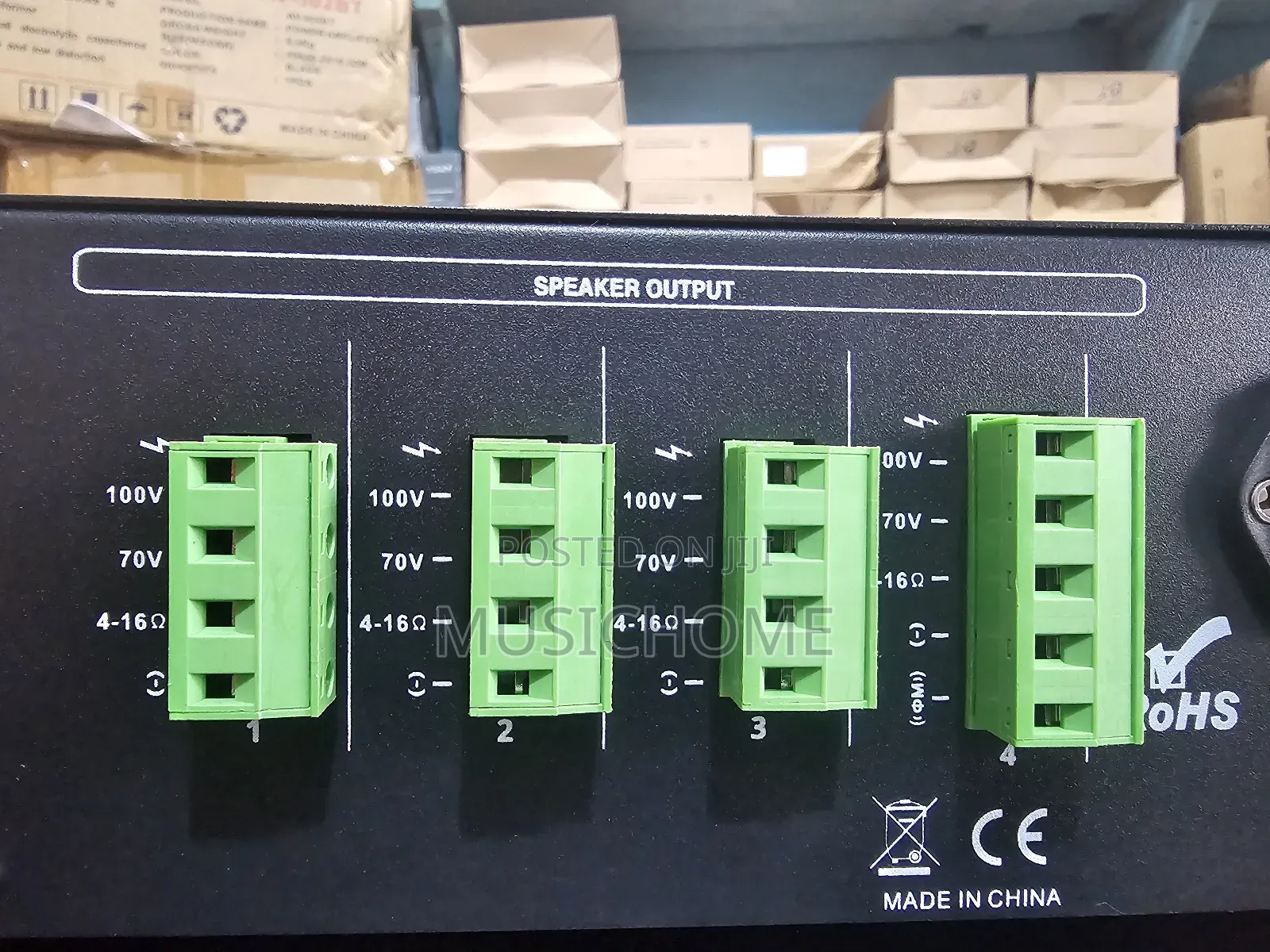 4 Zone Independent Audio Amplifier  For Wall/ Ceiling Speakers