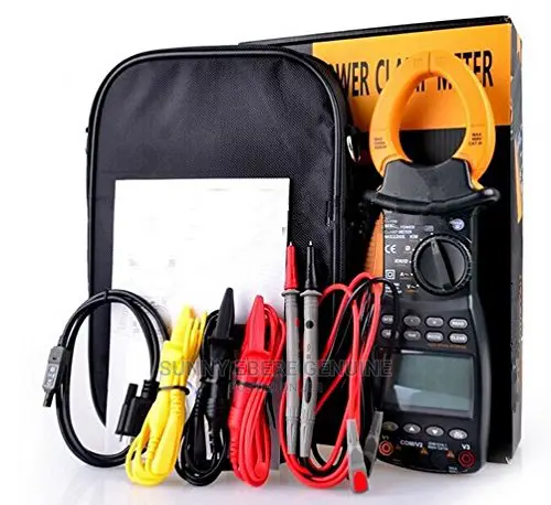 Power Measuring Digital, 3 Phase Power Clamp Meter