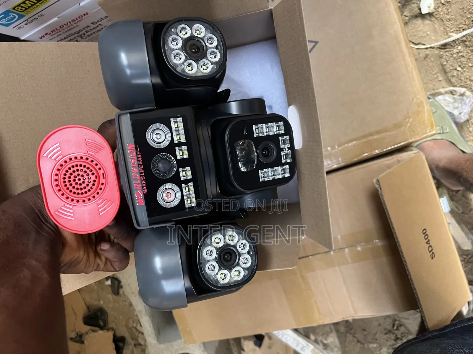 Complete Three Lens Solar Camera V380