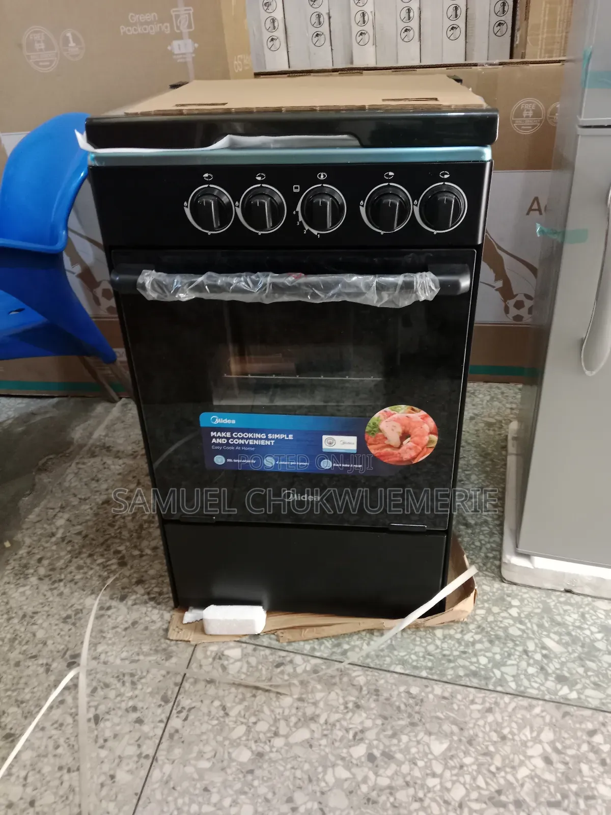 Midea Gas Cooker 50x50 4burner