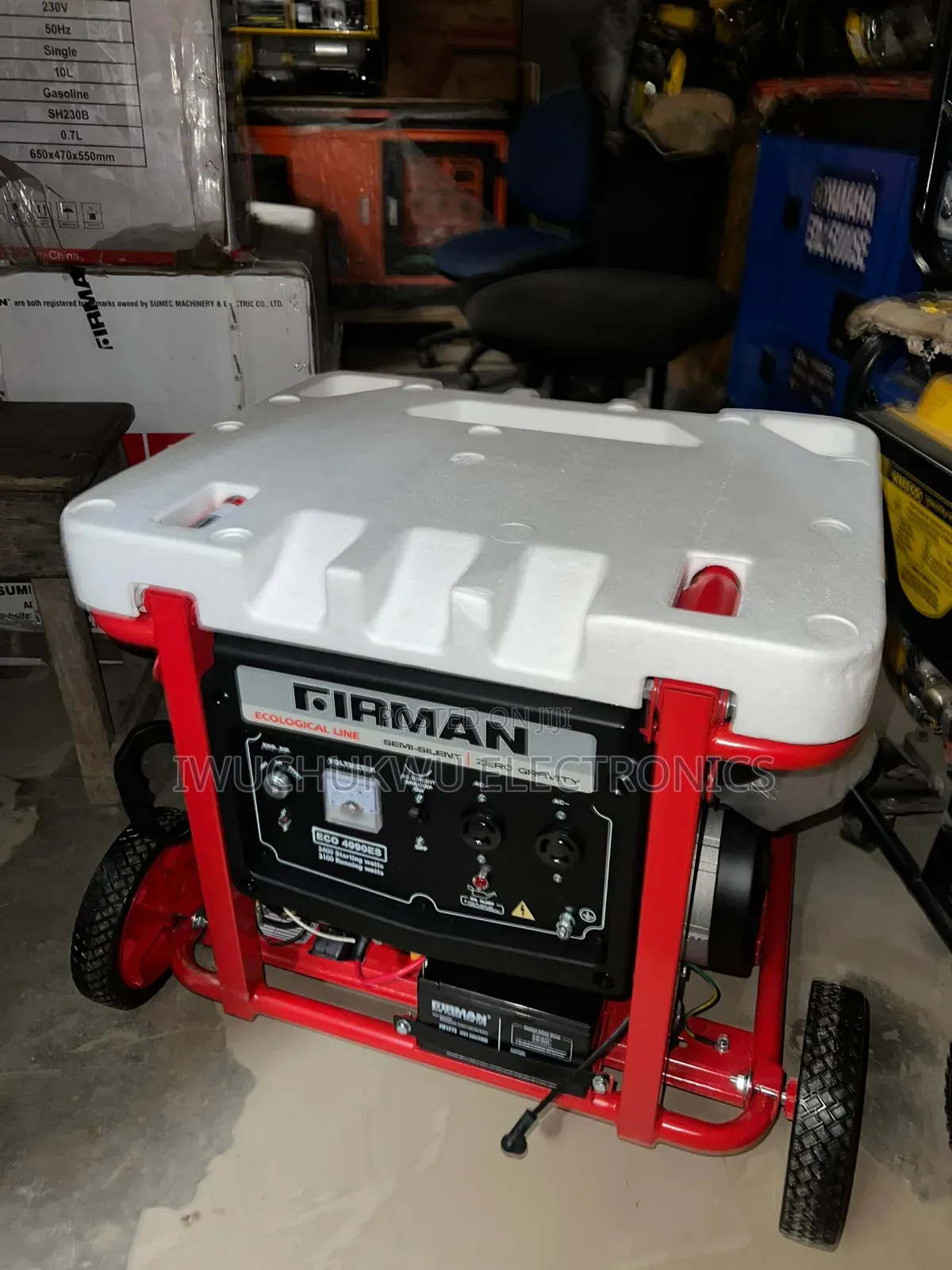 Firman Ec04990es 100% Copper Key Start Petrol Generator With Warranty
