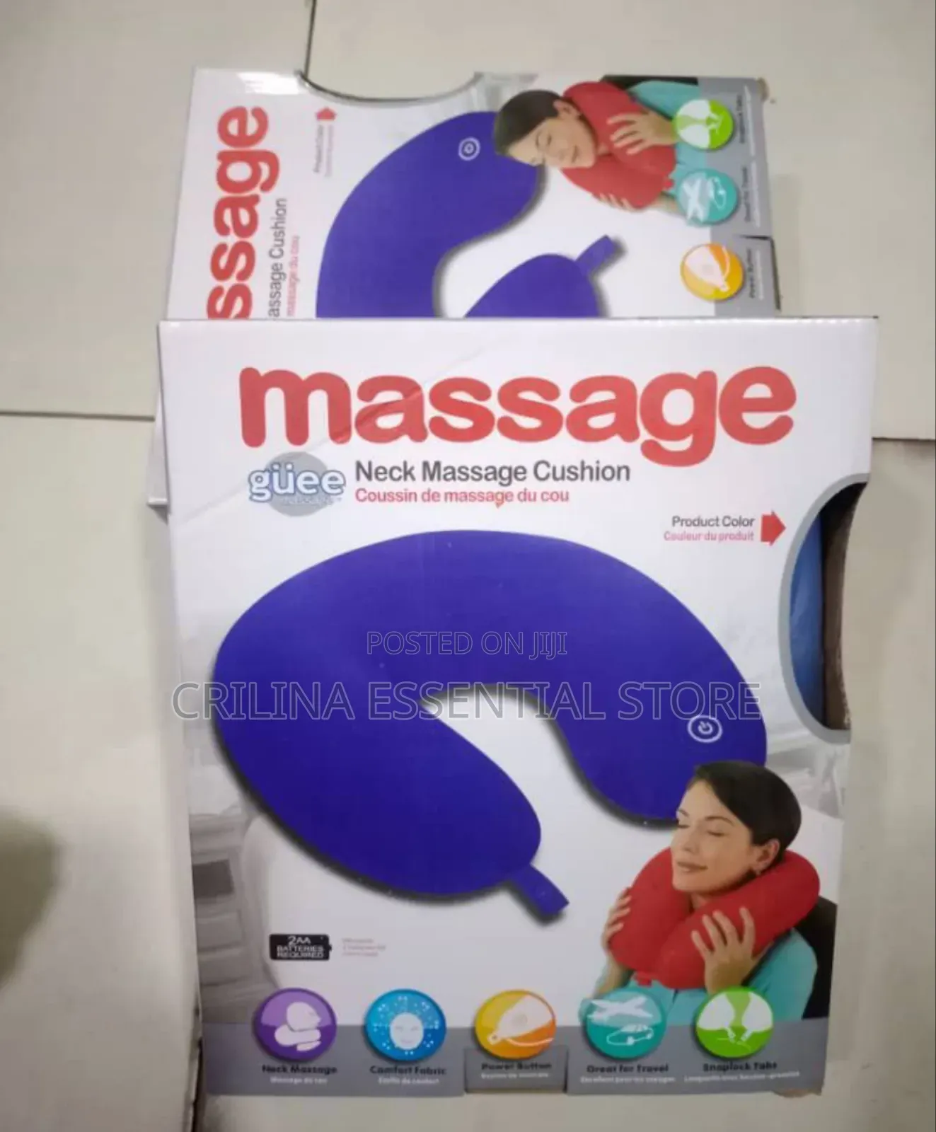 Small Soft Neck Massage Pillow