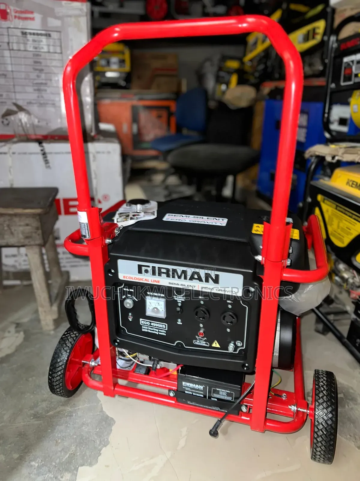 Firman Eco4990es Complete 3.4kva Zero Gravity Petrol Generator