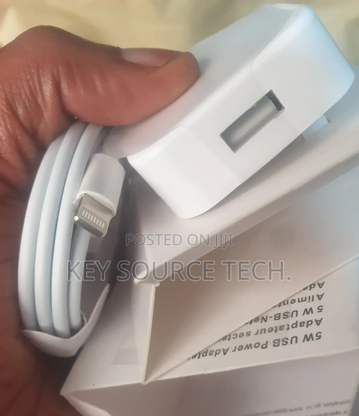 5w iPhone Usb Charger (Head and Cable)