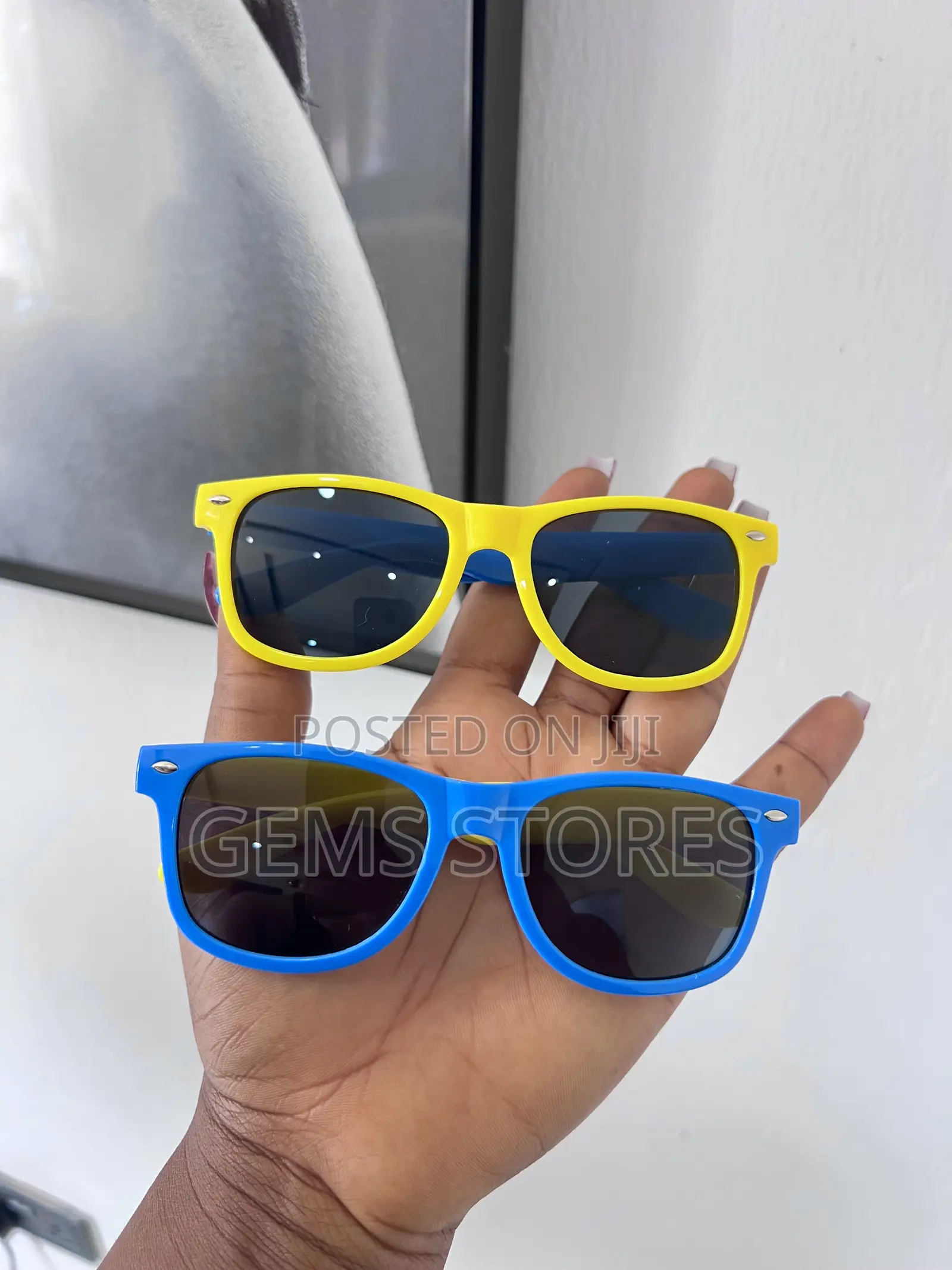 Bright Durable Kids' Sunglasses Set - Fun Colors for Boys Girls!