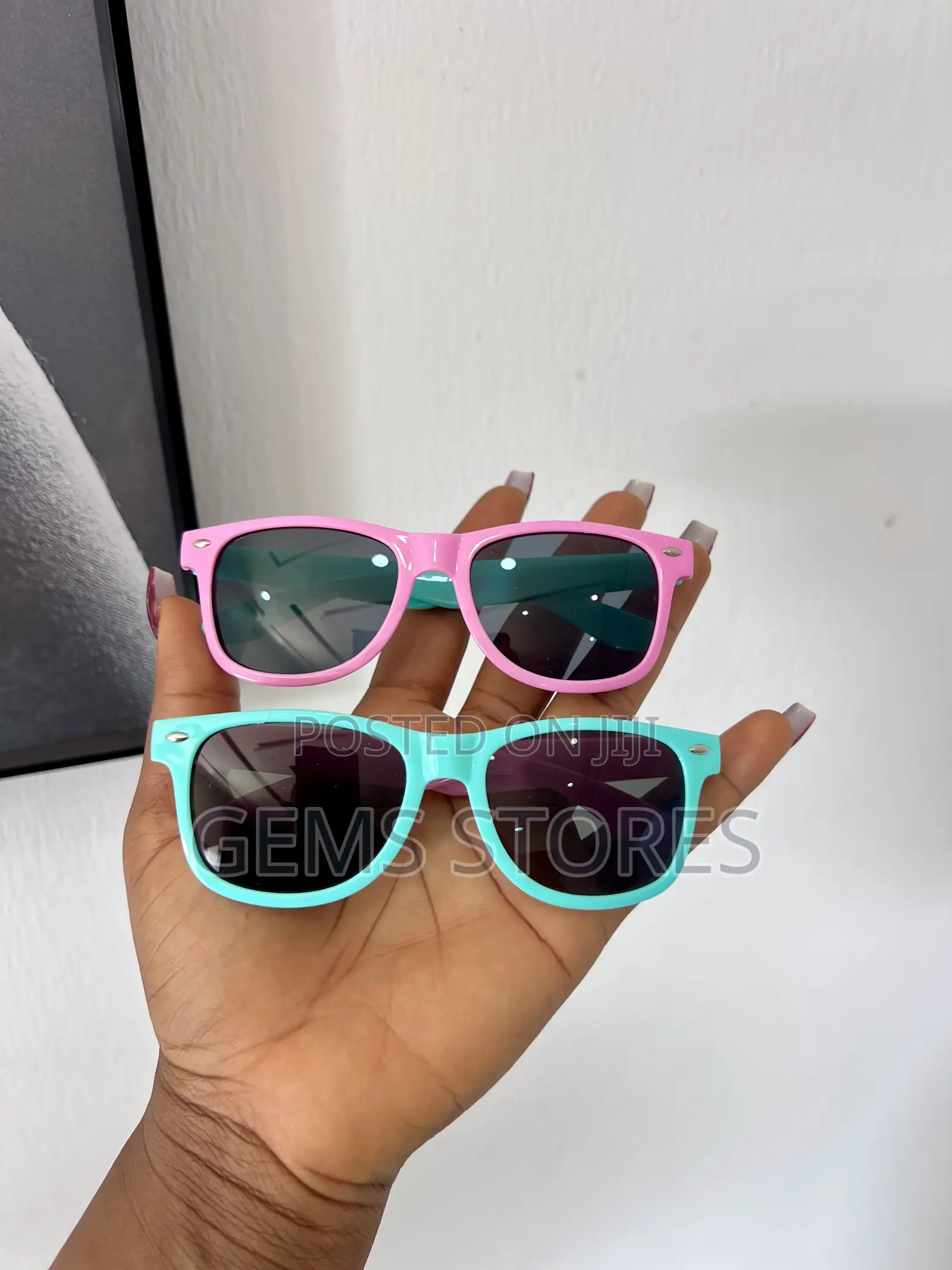 Bright Durable Kids' Sunglasses Set - Fun Colors for Boys Girls!
