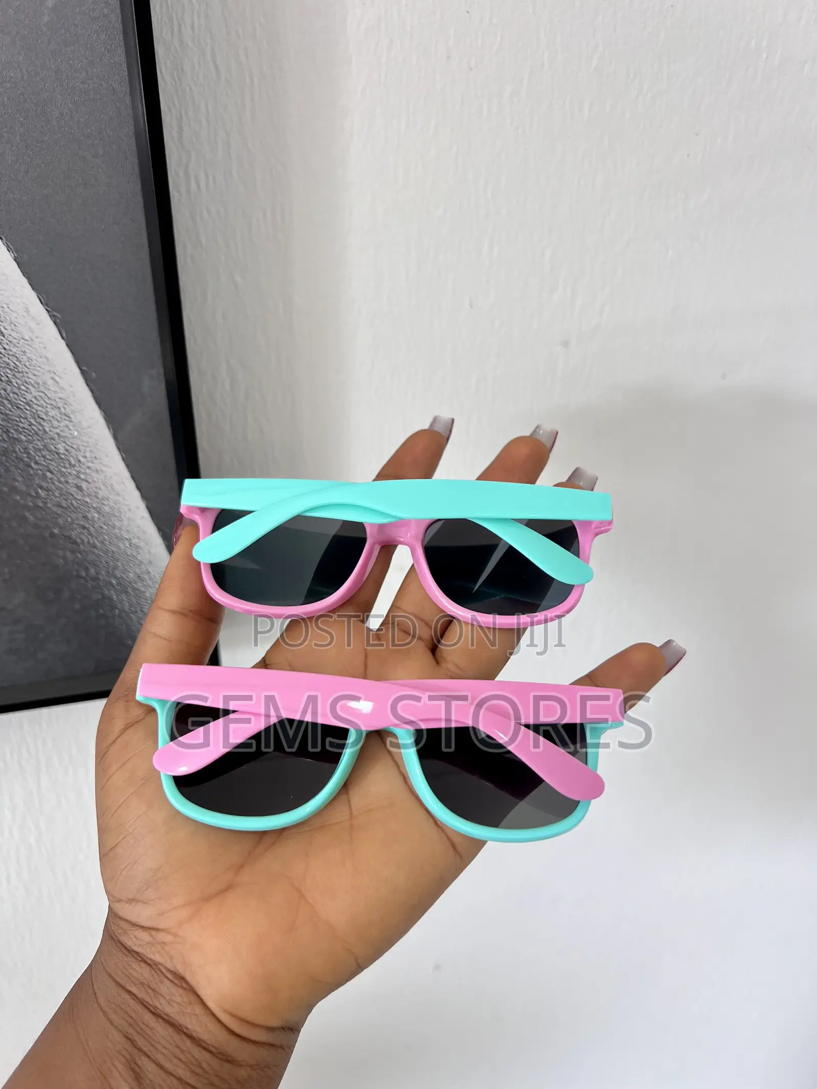 Bright Durable Kids' Sunglasses Set - Fun Colors for Boys Girls!