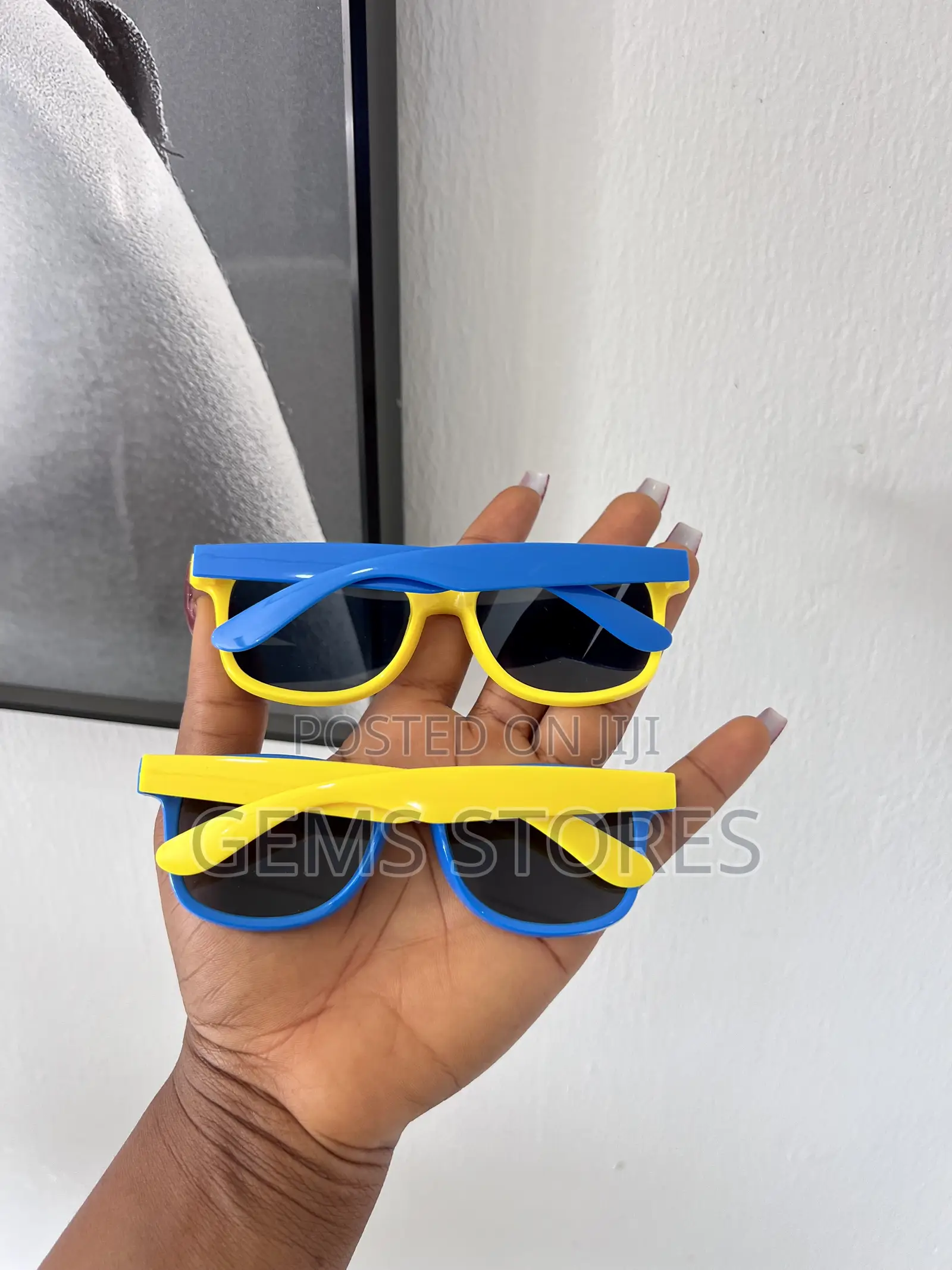 Bright Durable Kids' Sunglasses Set - Fun Colors for Boys Girls!