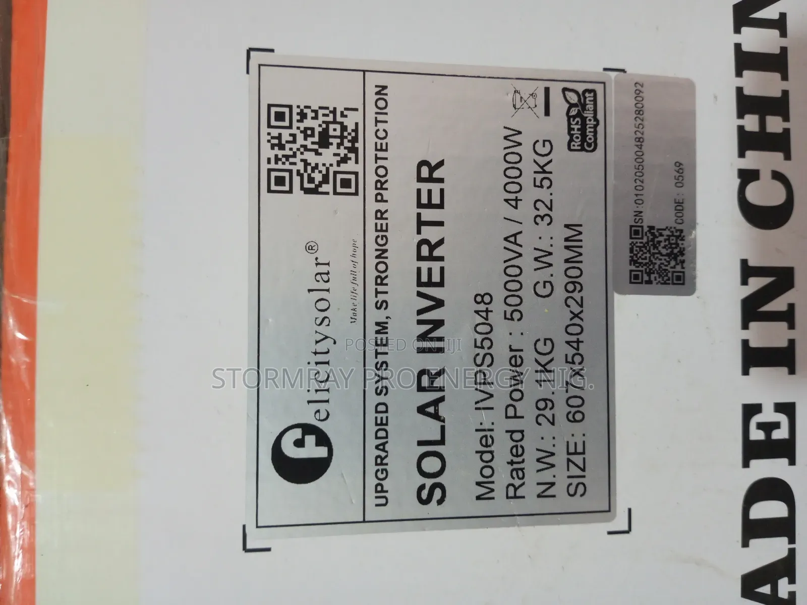 5kva Felicity Ivps Transformer Based Inverter